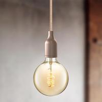 Light depot - strijkijzersnoer 1,5 meter - beige bruin - Outlet - thumbnail