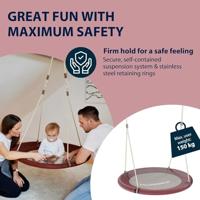 HUDORA nestschommel lounge 90 - amber - thumbnail