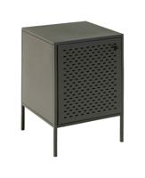 Bendt Nachtkastje 'Lua' zwart metaal, 40 x 60cm - thumbnail