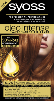 Syoss Oleo Intense 6-76 Warm Koperblond