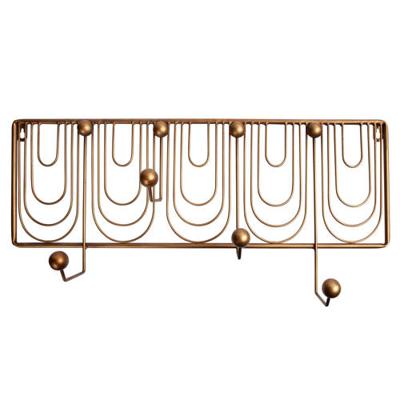 BePureHome Kapstok 'Ornamental', kleur Antique Brass BePureHome Kapstok 'Ornamental', kleur Antique Brass