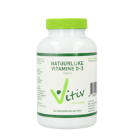 Vitiv Vitamine D3 1000IU 25mcg vega 240 Softgels - thumbnail