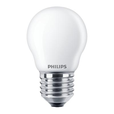 Philips LED kogel E27 6,5-60W 2700K filament mat - LED3752