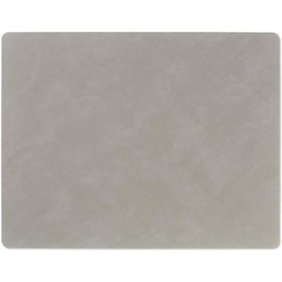LIND DNA - Dinner Mat Square - Placemat 35x45cm Nupo Light Grey