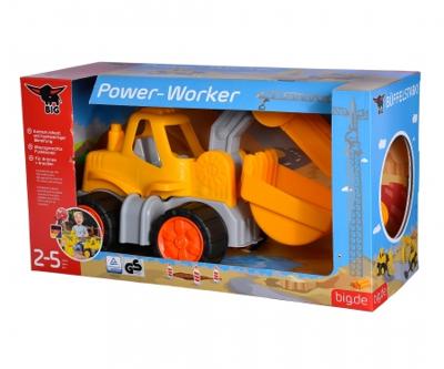 BIG Power Worker graafmachine - geel - thumbnail