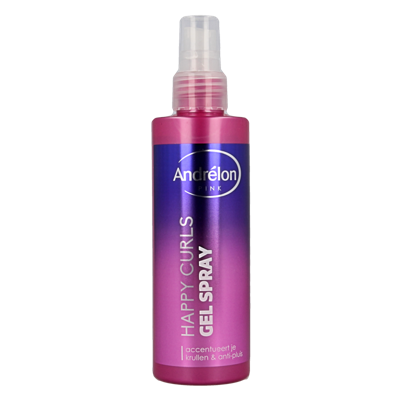 Andrelon Pink Happy Curls Gel Spray