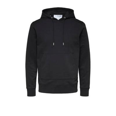 SELECTED HOMME hoodie Jackson zwart SELECTED HOMME hoodie Jackson zwart