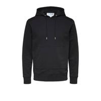 SELECTED HOMME hoodie Jackson zwart - thumbnail
