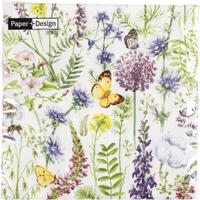 Creativ Company Servetten, voorjaar, afm 33x33 cm, 20 stuk/ 1 doos - thumbnail