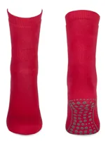 Antislip sokken met ABS noppen 1 paar - Katoenen Grip sokken - Tegen uitglijden - DSS8600/8615 - Rood | Dames slip - Onderbroek - Ondergoed - - thumbnail