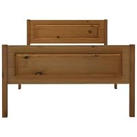 Bedframe massief grenenhout honingbruin 100x200 cm - thumbnail