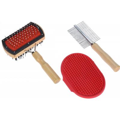 Honden Borstelset 3-delig