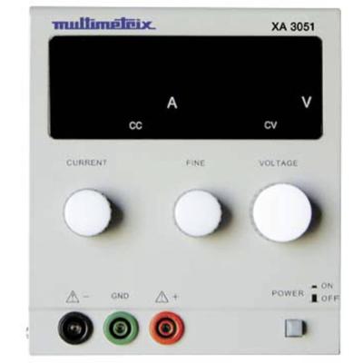 Multimetrix XA 3051 Labvoeding, regelbaar 0 - 30 V 0 mA - 5 A Aantal uitgangen: 1 x Multimetrix XA 3051 Labvoeding, regelbaar 0 - 30 V 0 mA - 5 A Aantal uitgangen: 1 x
