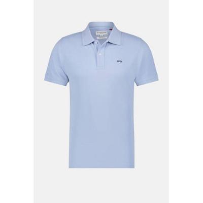 McGregor regular fit polo met logo blauw McGregor regular fit polo met logo blauw
