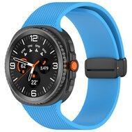 D-buckle sportband - Blauw - Samsung Galaxy Watch 8 - 40mm / 44mm - thumbnail
