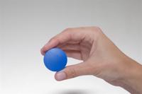 MAUL magneet Solid, 38 mm, trekkracht 2,5 kg, doos van 10 stuks, blauw - thumbnail