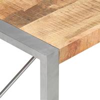 Salontafel 120x60x40 cm ruw mangohout - thumbnail