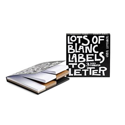 Paperfuel • labelblok lots of blank labels to letter 300g 135 vellen