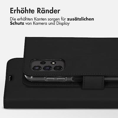 Accezz Wallet Case voor Samsung Galaxy A13 (4G) Telefoonhoesje Zwart - thumbnail