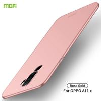 Voor OPPO A11x MOFI Frosted PC ultradun hard case (rosé goud) - thumbnail