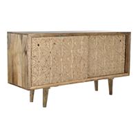 Dressoir DKD Home Decor Natuurlijk Mangohout Berken (160 x 45 x 85 cm) - thumbnail