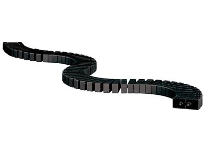 Bachmann Kabelbrug 930.020 Kunststof Zwart 1000 mm Inhoud: 1 stuk(s) Bachmann Kabelbrug 930.020 Kunststof Zwart 1000 mm Inhoud: 1 stuk(s)