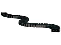 Bachmann Kabelbrug 930.020 Kunststof Zwart 1000 mm Inhoud: 1 stuk(s) - thumbnail