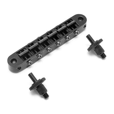 TonePros T3BP Black USA Locking TOM Style Bridge