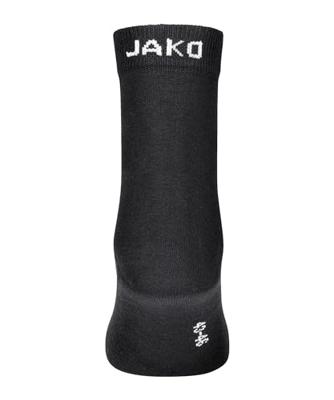 JAKO 3942 Vrijetijdssokken Kort - 3-Pack - Zwart - 39-42