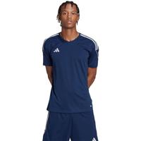 adidas Tiro 23 League Voetbalshirt Donkerblauw Wit - thumbnail