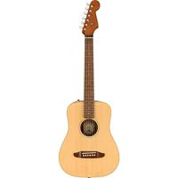 Fender California Series Redondo Mini 1/2 Natural akoestische westerngitaar - thumbnail