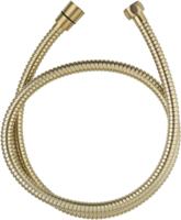 Ben doucheslang metaal 125cm geborsteld messing pvd - thumbnail