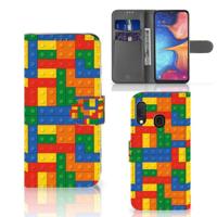 Samsung Galaxy A20e | Telefoon Hoesje | Blokken - thumbnail