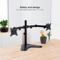 TV houder TooQ DB1702TN-B 17" 32" - thumbnail