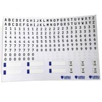 Thicon Models 50413 Nummernschild-Sticker 1:14 Decals 1 stuk(s) - thumbnail