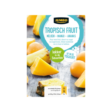 Jumbo Tropisch Fruit Meloen Mango Ananas 250 g