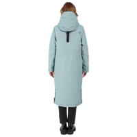 Didriksons Leya Long Parka Jas Dames Factory Blue 40 - thumbnail