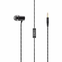 House of Marley Uplift 2.0 - geluidsisolerende in-ear hoofdtelefoon, 9 mm driver, microfoon, bediening met 1 knop, duurzame materialen, verschillende oordopjes, Signature Black - thumbnail