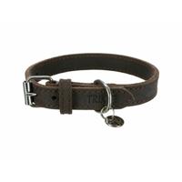 Hondenhalsband Trixie Rustic Donkerbruin XS/S 27-34 cm - thumbnail