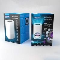 Lanaform Air Purifier Luchtreiniger - voorzien van een filter met 3 lagen (pre-f - thumbnail