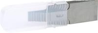 Reservemesjes, recht, 20 mm, verpakking van 10 stuks KS Tools 907.2205 - thumbnail