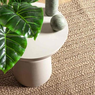 VidaXL Vloerkleed zizur beige binnen en buiten 140x200 cm jute look