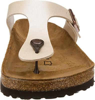 Birkenstock Gizeh regular 943871 pearl white Beige maat 41