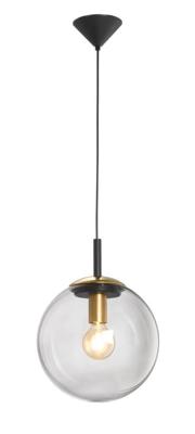 Fischer & Honsel Hanglamp met glasDini Ø 30cm - 60432