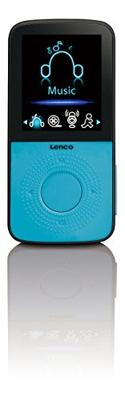 Lenco MP3-speler Podo-153, stappentellerfunctie en 4 GB intern geheugen, inclusief hoofdtelefoon