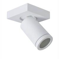 Lucide TAYLOR - Plafondspot Badkamer - LED Dim to warm - GU10 - 1x5W 2200K/3000K - IP44 - Wit - thumbnail