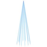 VidaXL Vlaggenmast kerstboom 732 led&apos;s blauw 500 cm - thumbnail