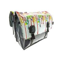 Dubbele Fietstas Classic Drippy - thumbnail