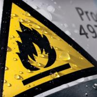 Avery weerbestendige etiketten, ft 99,1 x 139 mm, geel, pak van 80 etiketten - thumbnail