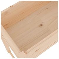 VidaXL Plantenbak 78x40x81 cm massief grenenhout - thumbnail